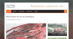 Desktop Screenshot of carartspot.com